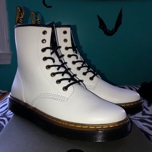 Women’s White “Zavala” Doc Marten’s